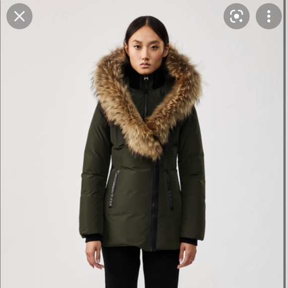 *SOLD* MACKAGE Adali Jacket in Army Green - Picture 1 of 9